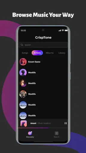 CrispTone: Offline Music