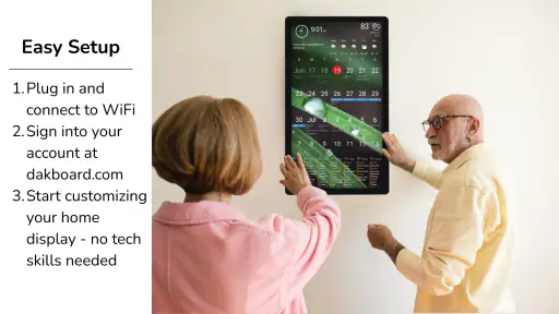 DAKboard: Smart Wall Calendar