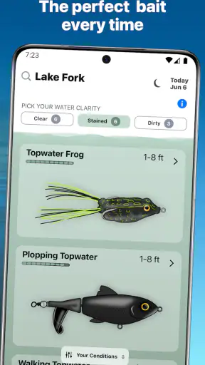 Deep Dive - Bass Fishing App
