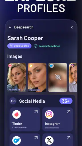 DeepSearch AI People Finder