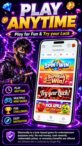 Diamondly: Play Win FFDiamonds