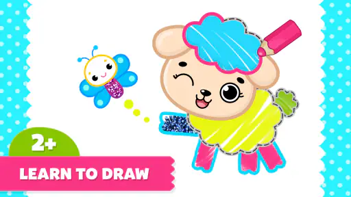 Coloring for Kids: Drawing 2-6