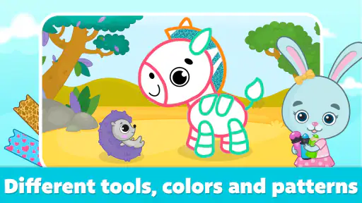 Coloring for Kids: Drawing 2-6