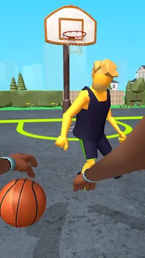 Dribble Hoops