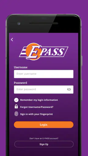 E-PASS Toll App