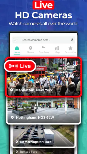 Earth Camera Live Street View
