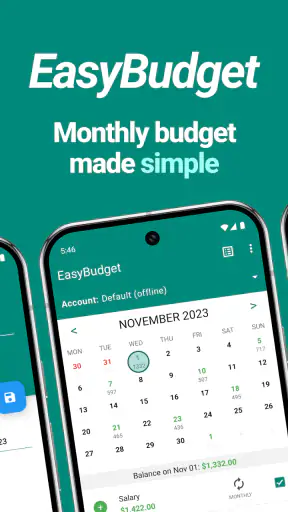 EasyBudget - Budget planning