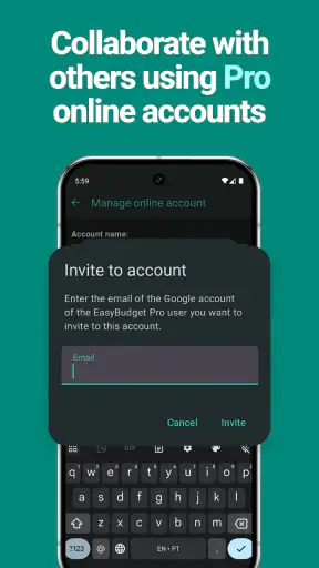 EasyBudget - Budget planning