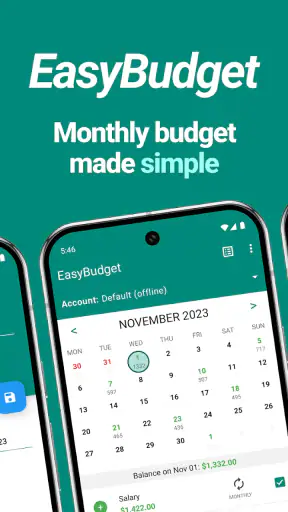 EasyBudget - Budget planning