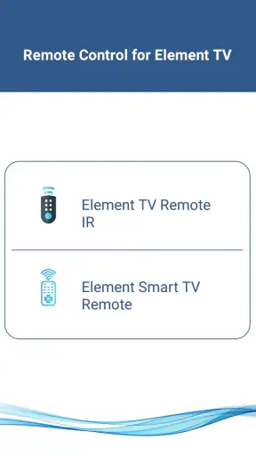 Element Smart TV Remote