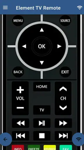 Element Smart TV Remote