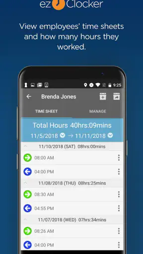 ezClocker: Employee Time Track