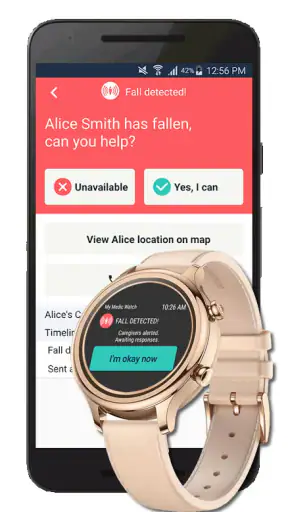 Fall Alert – My Medic Watch