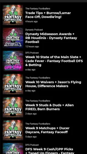 Fantasy Footballers