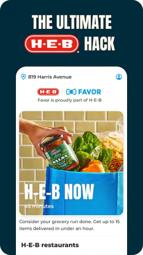 Favor: Texas Food Delivery