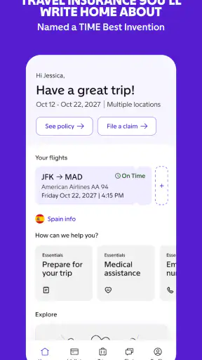 Faye Travel Insurance