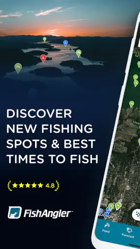 FishAngler: Fishing Maps App