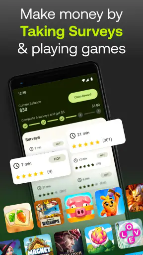 Five Surveys - Earn Money Fast