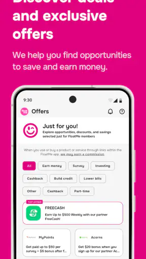 FloatMe: Fast Cash Advance App