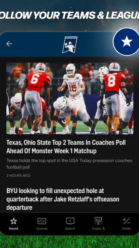 FOX Sports: Watch Live Games
