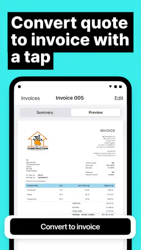 Freebie Invoice Estimate Maker