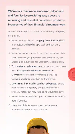 Gerald - Cash Advance