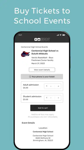 GoFan: Buy Tickets to Events