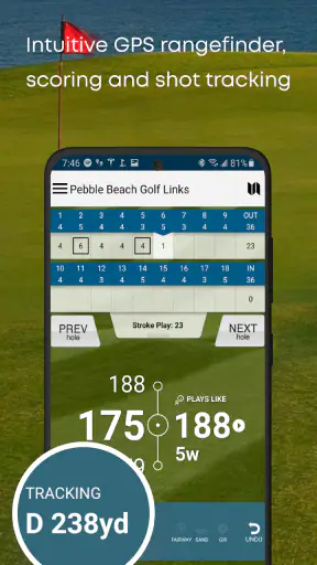 Golf Pad: Golf GPS & Scorecard