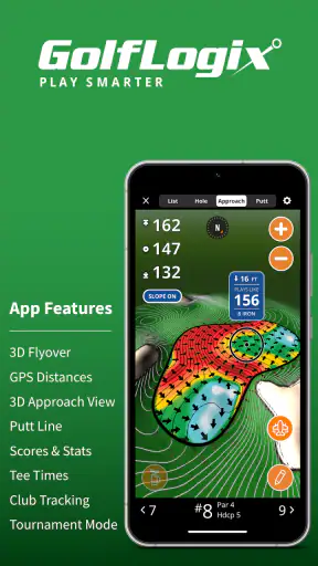 GolfLogix Golf GPS + 3D Putts