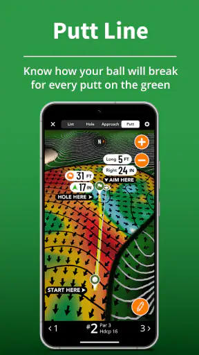 GolfLogix Golf GPS + 3D Putts