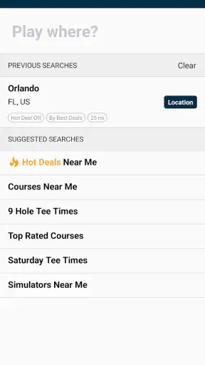 GolfNow: Golf Tee Times