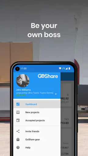 GoShare: Drive, Deliver, Earn