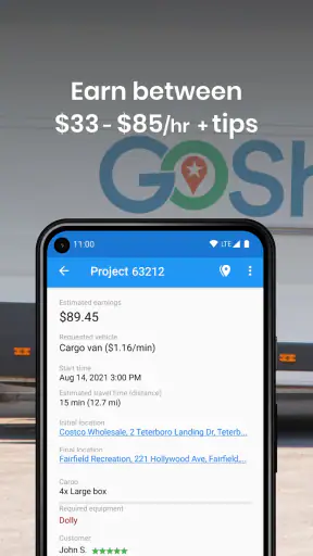 GoShare: Drive, Deliver, Earn