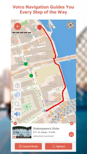 GPSmyCity: Walks in 1K+ Cities