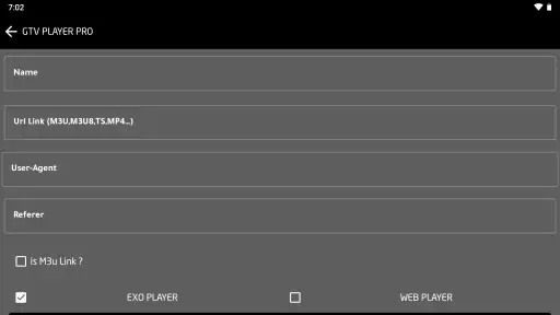 GTV PLAYER PRO