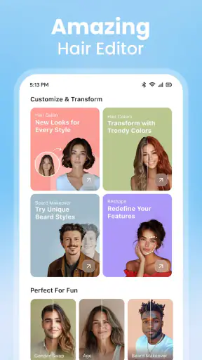 AI Photo Studio & Hair Styler