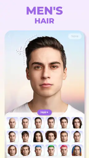 HairApp: Hair Styler App, Bald