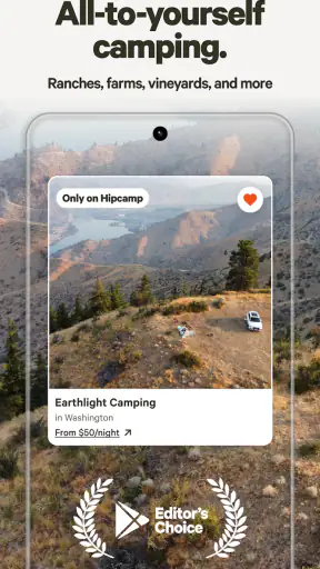 Hipcamp: Camping, RVs & Cabins