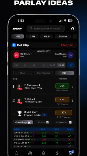 HOF: Sports Stats & Data