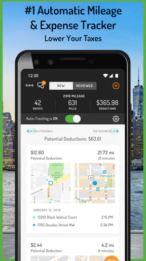 Hurdlr: Mileage, Expense & Tax