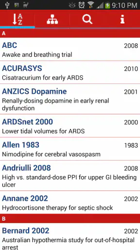 ICU Trials by ClinCalc