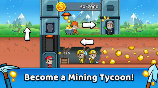 Idle Miner Tycoon: Gold Games
