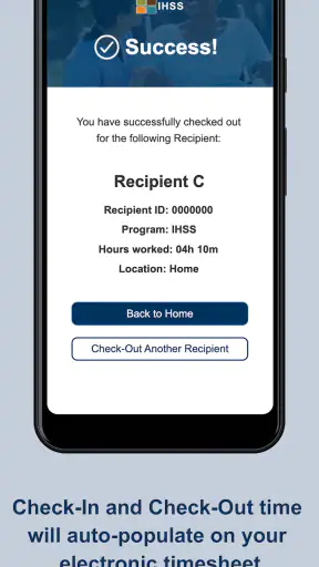 IHSS EVV Mobile App