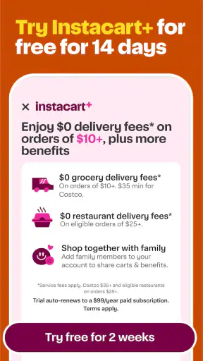 Instacart: Get Food Delivery
