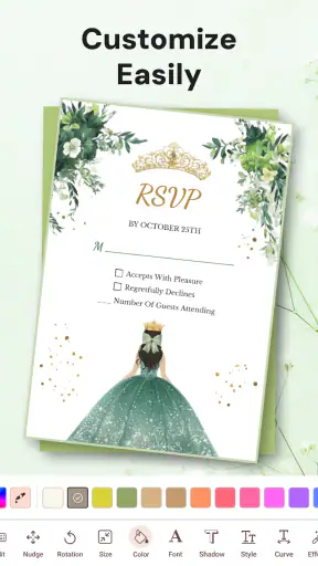 Invitation Maker & RSVP Cards