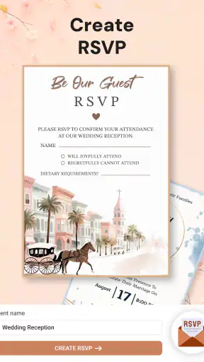 Invitation Maker & RSVP Cards