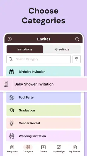 Invitation Maker & RSVP Cards