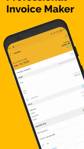 Invoice Maker | Bill clients |