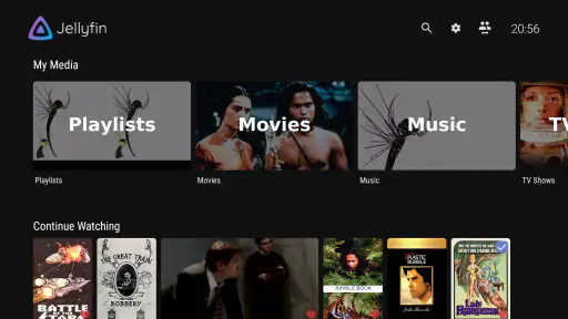 Jellyfin for Android TV