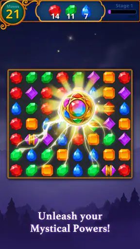 Jewels Magic: Mystery Match 3